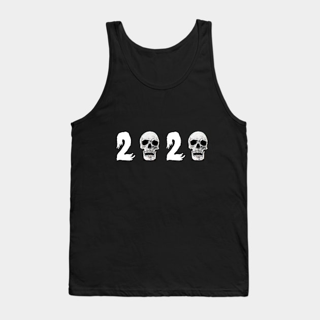 2020 Skull Tank Top by Dogefellas